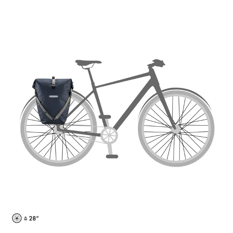 Ortlieb Back-Roller Urban Pannier QL2.1 - Ink Blue-1